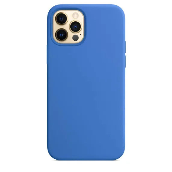 Capa de Silicone Original de Luxo para iPhone