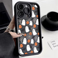 Capa de Celular com Elementos Fofos de Halloween para iPhone 17 Air 16 15 14 Plus 13 11 12 Pro Max 15 Capa de Proteção Funda Coque