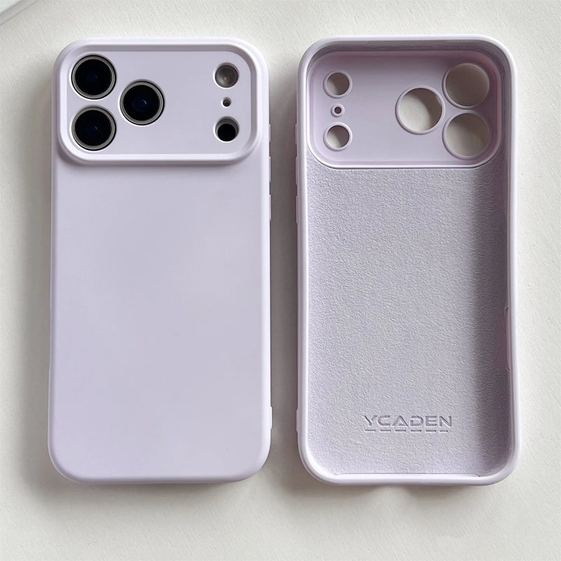 Capa Anti-impacto para iPhone 13 a 17 Pro Max | Silicone Líquido Premium TPU