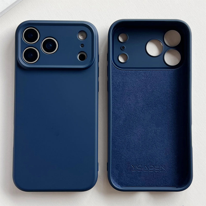 Capa Anti-impacto para iPhone 13 a 17 Pro Max | Silicone Líquido Premium TPU