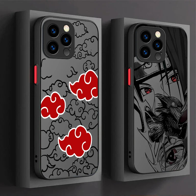 Capa de Celular Anime NARUTO – Itachi, Obito, Pain | Compatível com iPhone