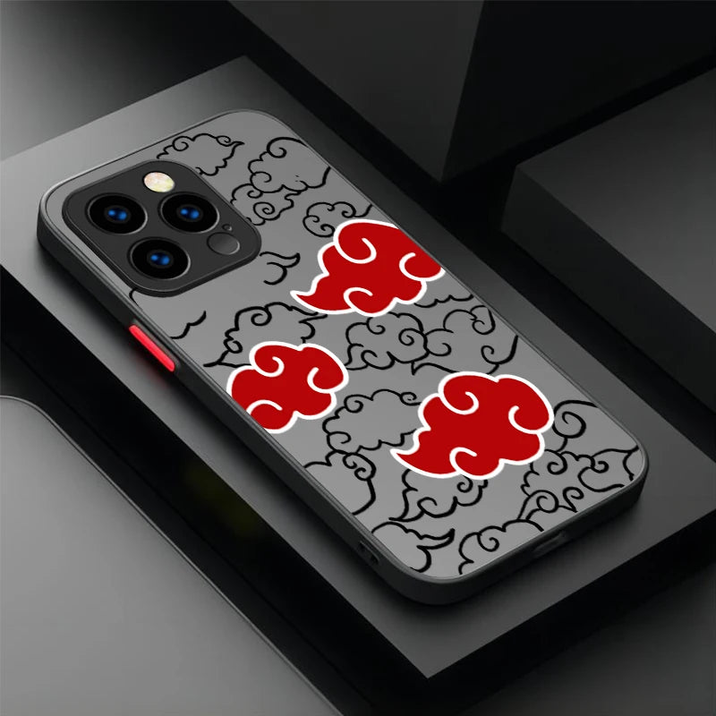 Capa de Celular Anime NARUTO – Itachi, Obito, Pain | Compatível com iPhone