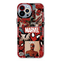 Capinha Oficial Spider-Man Marvel Transparente para iPhone – Silicone Flexível e Resistente | Proteção Total para iPhone