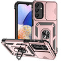 Capa para Samsung Galaxy A16 A26 A36 A56 5G – Capa Protetora tipo Armadura com Protetor Deslizante para Lente da Câmera – Capa Traseira para Galaxy A06 A56 A36
