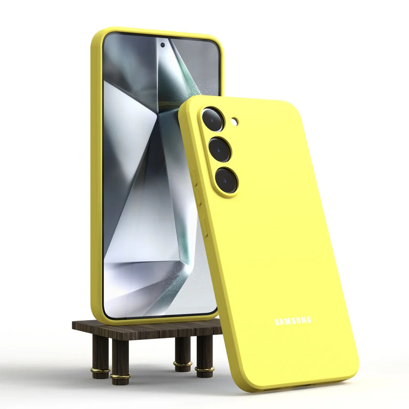 Capa Silicone Antichoque Samsung Galaxy S24, S23, A54, A35 e Mais