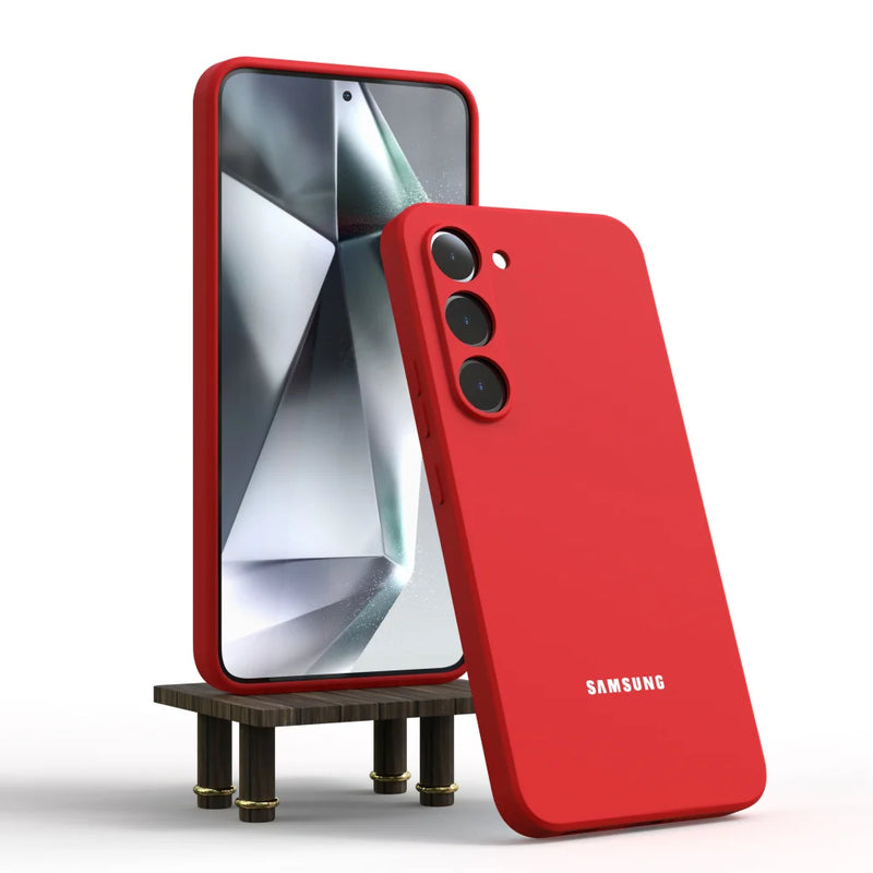 Capa Silicone Antichoque Samsung Galaxy S24, S23, A54, A35 e Mais