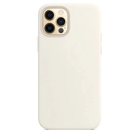 Capa de Silicone Original de Luxo para iPhone