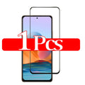 Película de Vidro Temperado Frontal para Xiaomi Redmi Note 10 / 11 / 12 / 13 / Pro / 5G + Filme de Proteção da Câmera