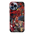 Capinha Oficial Spider-Man Marvel Transparente para iPhone – Silicone Flexível e Resistente | Proteção Total para iPhone