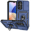 Capa para Samsung Galaxy A16 A26 A36 A56 5G – Capa Protetora tipo Armadura com Protetor Deslizante para Lente da Câmera – Capa Traseira para Galaxy A06 A56 A36