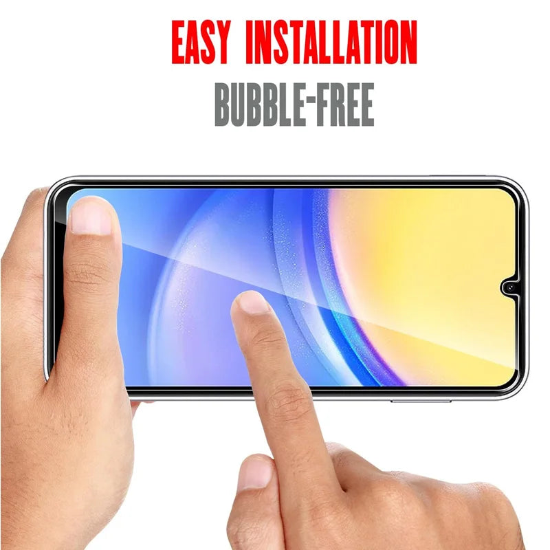 Película 9H de Vidro Temperado para Samsung Galaxy Série A (A14 até A56)