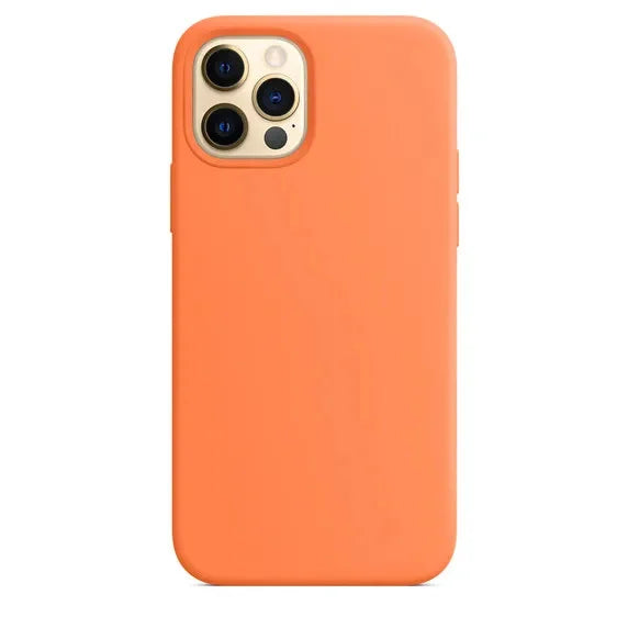 Capa de Silicone Original de Luxo para iPhone