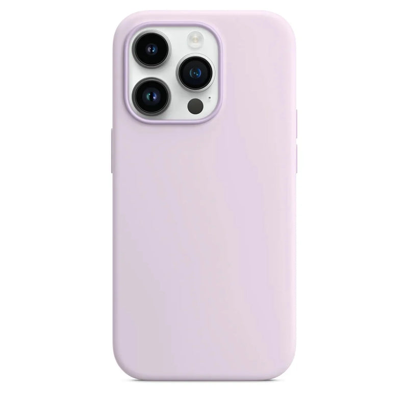 Capa de Silicone Original de Luxo para iPhone