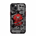 B - Batman Superman J - Joker Phone Case for Apple iPhone 7 8 Plus 13 Mini 12 XS Max SE 14 Pro 11 Pro XR 16 15 ProMax Matte Cover - Horiginex