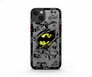 B - Batman Superman J - Joker Phone Case for Apple iPhone 7 8 Plus 13 Mini 12 XS Max SE 14 Pro 11 Pro XR 16 15 ProMax Matte Cover - Horiginex
