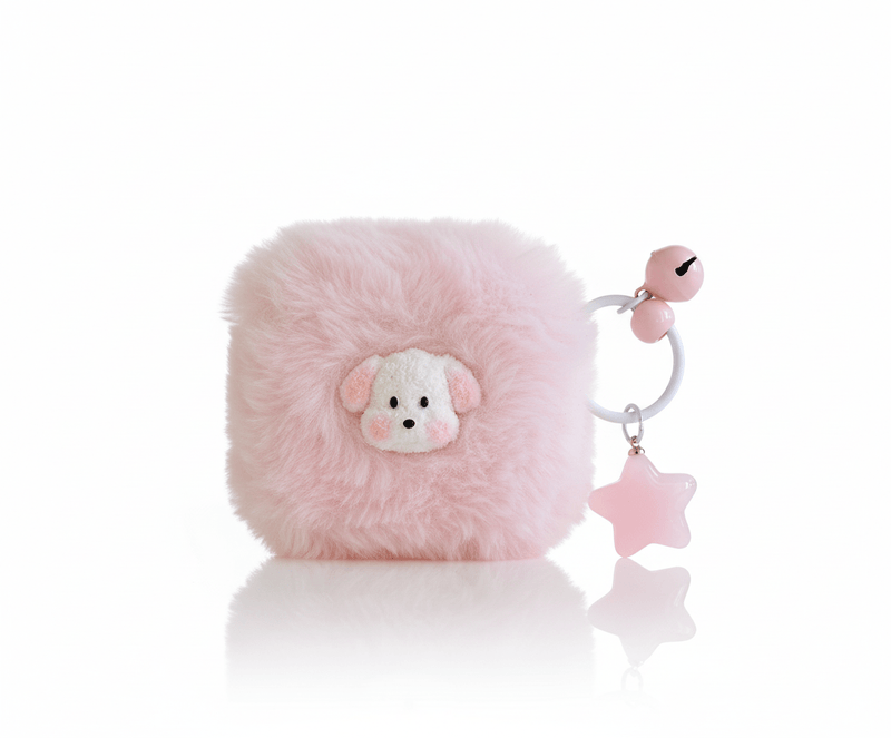 Cachorrinho Fofo de Pelúcia – Capa para AirPods - Horiginex