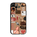 Capa Ariana Grande para iPhone Capa Suave em Silicone Preto | Horiginex - Horiginex