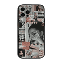 Capa Ariana Grande para iPhone Capa Suave em Silicone Preto | Horiginex - Horiginex
