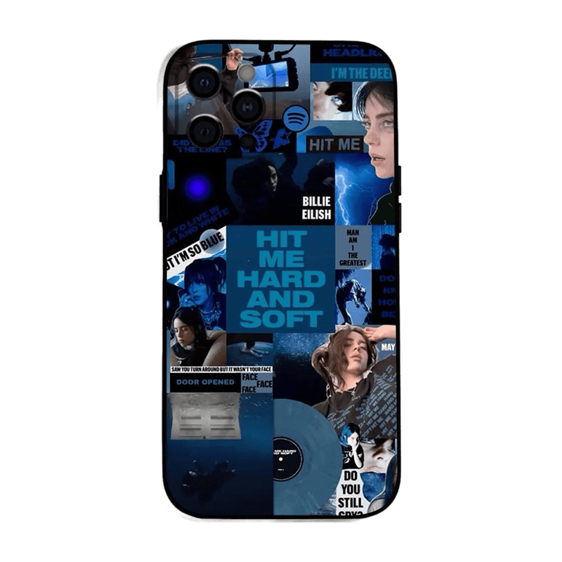 Capa Billie Eilish “Hit Me Hard and Soft” para iPhone 16 - 7 | Capa Antichoques Estilo Exclusivo - Horiginex