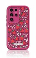 Capa Cartoon Morango com Laço para Samsung Galaxy - Horiginex - Horiginex