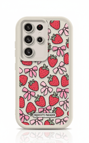 Capa Cartoon Morango com Laço para Samsung Galaxy - Horiginex - Horiginex