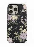 Capa de Silicone Roxa com Padrão de Folhas e Textura Lichia para iPhone - Horiginex - Horiginex