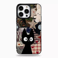 Capa de Telemóvel com Gato Preto para iPhone – Silicone Suave e Fofo - Horiginex