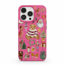 Capa de Telemóvel Natal Urso Cartoon para iPhone - Horiginex