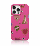 Capa de Telemóvel Personalizada com Estampa Leopardo para iPhone – Silicone Premium - Horiginex