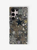 Capa de Telemóvel Retro Artística Estilo Colagem para Samsung Galaxy – 2 em 1 - Horiginex