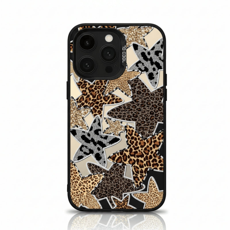 Capa Estampada Leopardo Preto para iPhone – Estilo e Proteção IMD - Horiginex