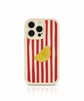 Capa iPhone Lemon Stripe Textura Fresca Antichoques – Horiginex - Horiginex