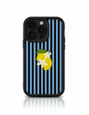 Capa iPhone Lemon Stripe Textura Fresca Antichoques – Horiginex - Horiginex
