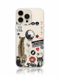 Capa iPhone Leopard Disco Ball Shockproof Matte Clear - Horiginex - Horiginex