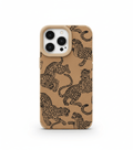Capa iPhone Leopardo em Couro Bonded Antichoques - Horiginex - Horiginex
