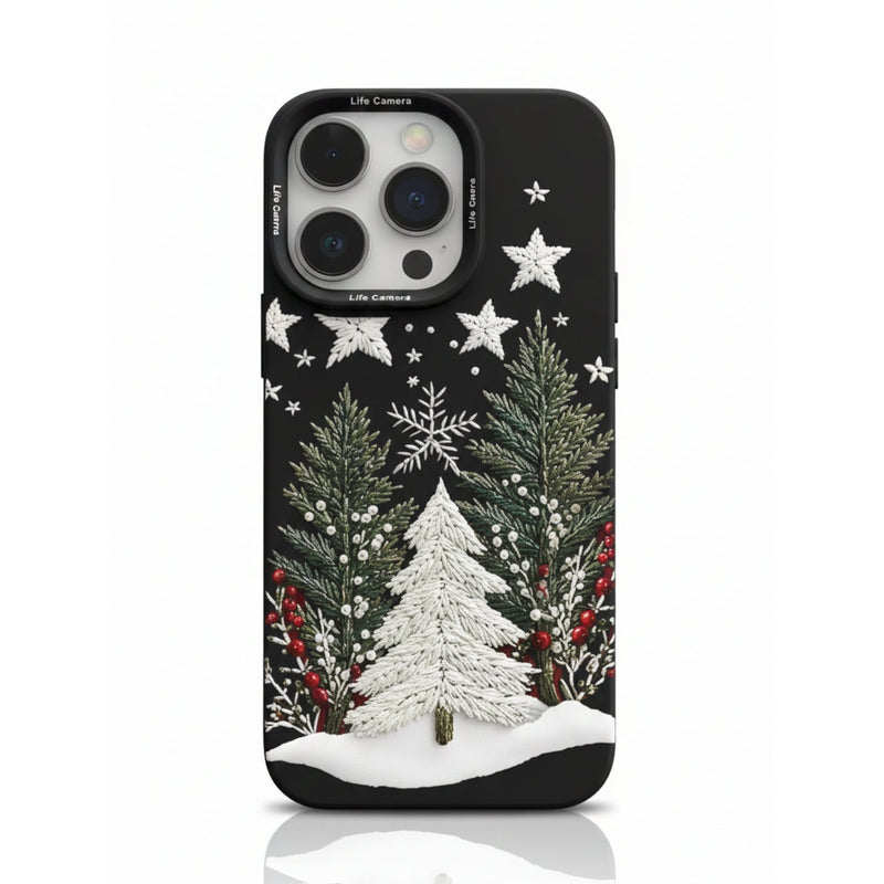 Capa iPhone Natal Pinheiro Invernal - Horiginex - Horiginex