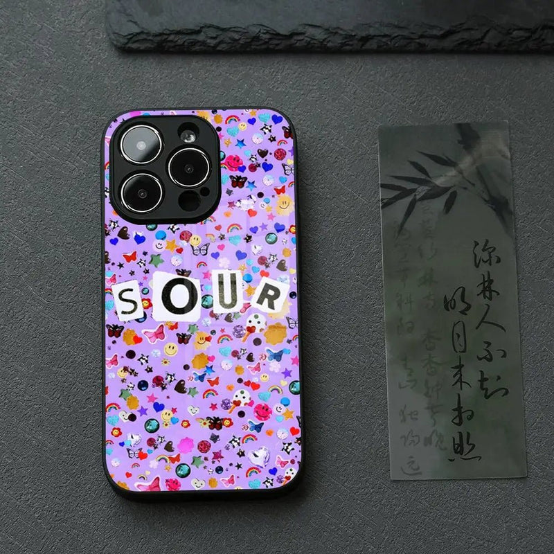 Capa Olivia Rodrigo GUTS – Vidro Luxo iPhone | Horiginex - Horiginex