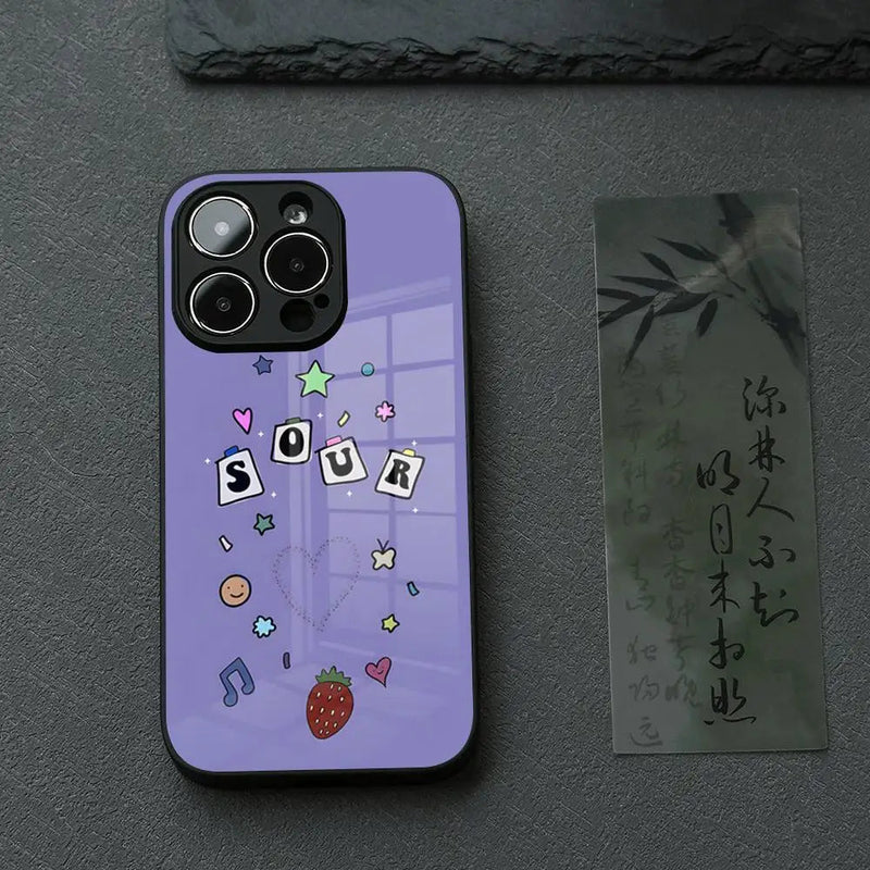 Capa Olivia Rodrigo GUTS – Vidro Luxo iPhone | Horiginex - Horiginex