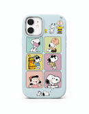 Capa Snoopy Anime Para iPhone Silicone Criativo - Horiginex - Horiginex