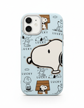 Capa Snoopy Anime Para iPhone Silicone Criativo - Horiginex - Horiginex