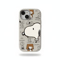 Capa Snoopy Anime Para iPhone Silicone Criativo - Horiginex - Horiginex