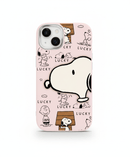 Capa Snoopy Anime Para iPhone Silicone Criativo - Horiginex - Horiginex