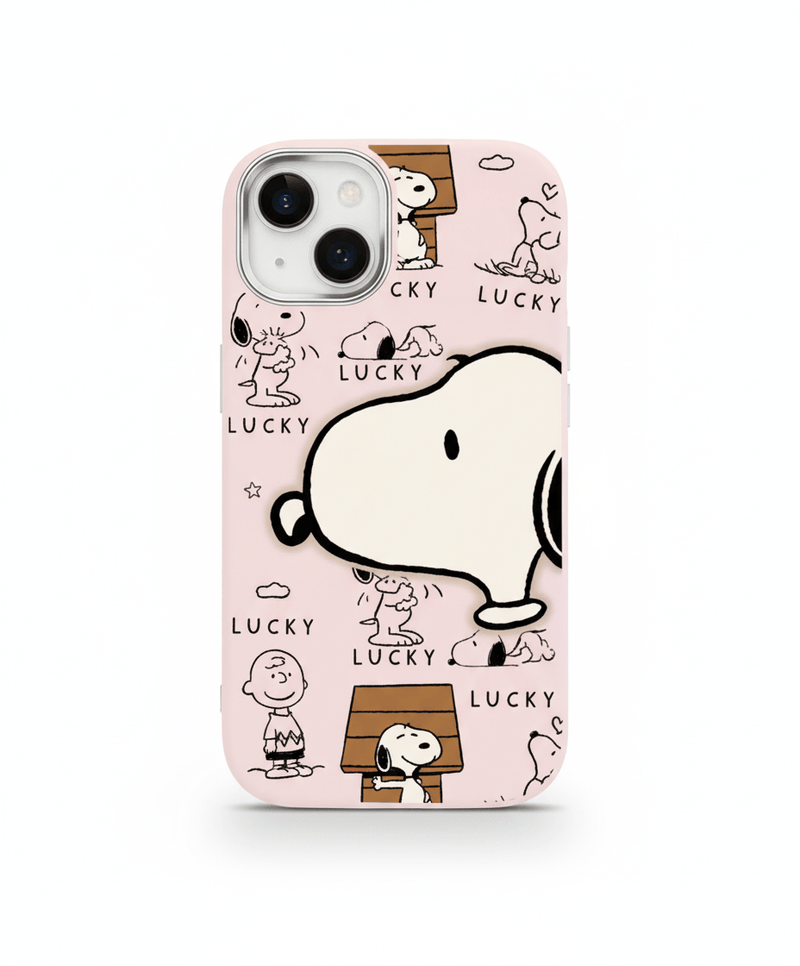Capa Snoopy Anime Para iPhone Silicone Criativo - Horiginex - Horiginex