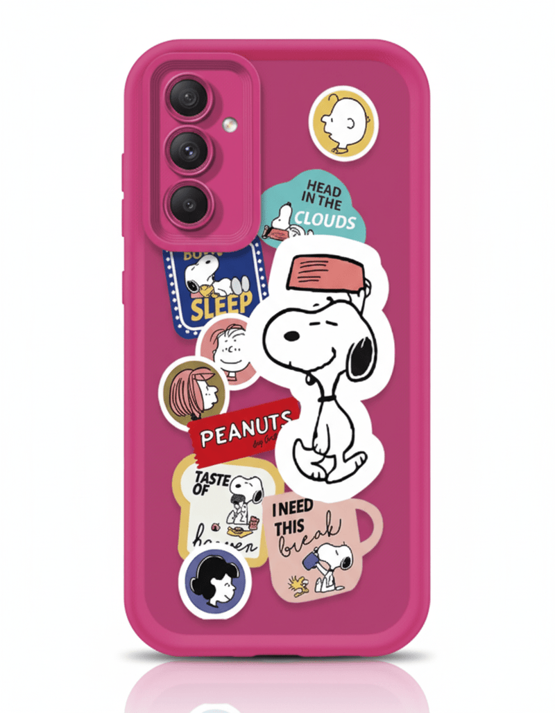 Capa Snoopy Cartoon para Samsung Galaxy Silicone Suave - Horiginex - Horiginex
