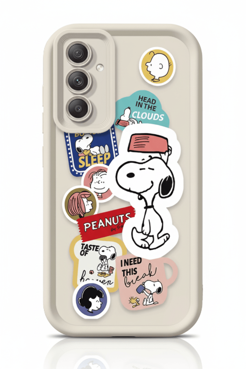 Capa Snoopy Cartoon para Samsung Galaxy Silicone Suave - Horiginex - Horiginex