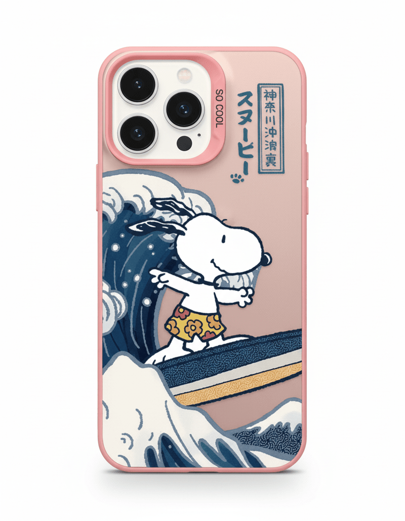 Capa Snoopy Surfista Design Cartoon - Horiginex - Horiginex