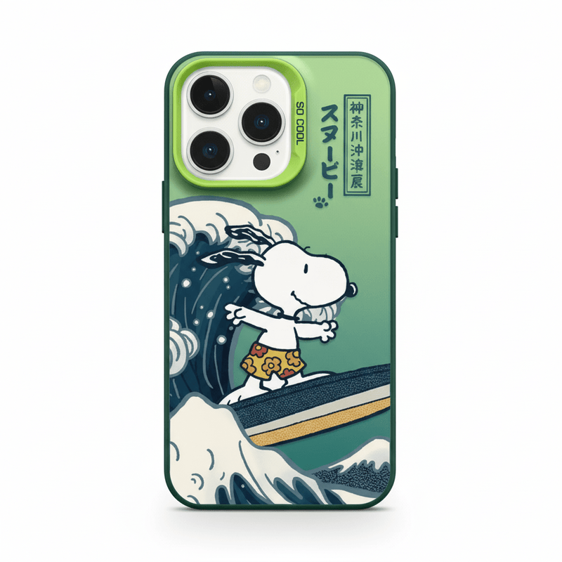 Capa Snoopy Surfista Design Cartoon - Horiginex - Horiginex