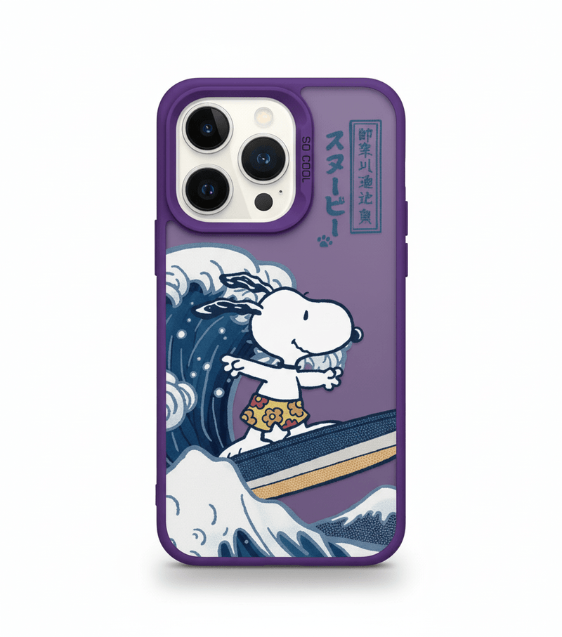 Capa Snoopy Surfista Design Cartoon - Horiginex - Horiginex
