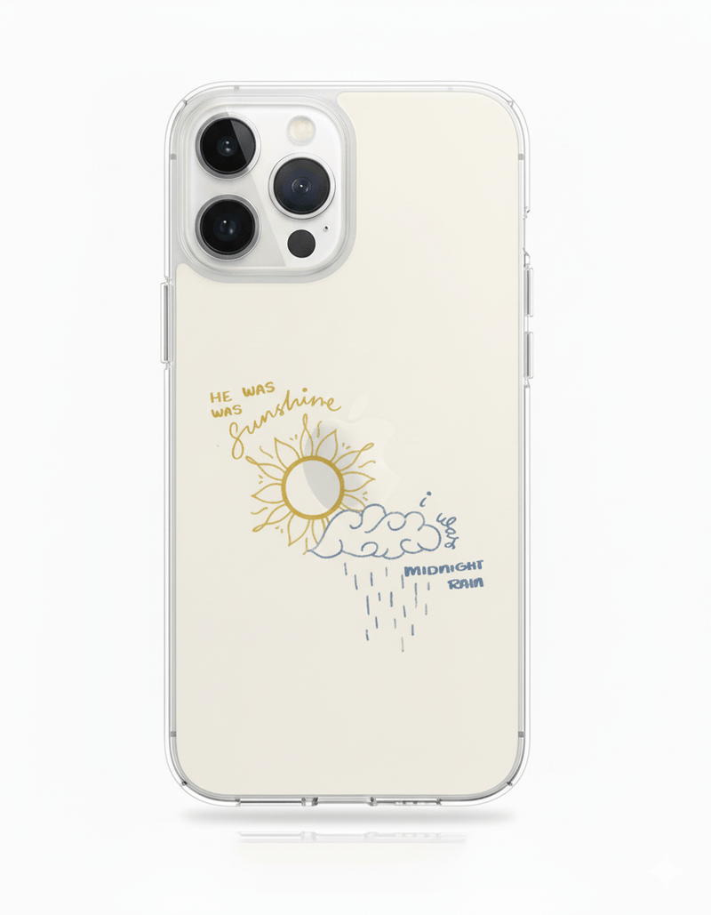 Capa Taylor Swift “Folklore” para iPhone 16 - 7 | Capa Suave em Silicone com Letra de Música - Horiginex