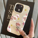 Capa Vintage com Estampa de Lábios e Leopardo para iPhone – Estilo Retro - Horiginex